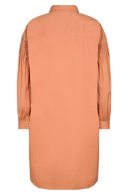 Beala Shirt Dress | Toasted Nut | Kjole fra Mos Mosh