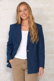 Lærke Jacket 2684 | Blue | Jakke fra Prepair