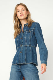 Cintura Odak Shirt | Blue | Skjorte fra Mos Mosh