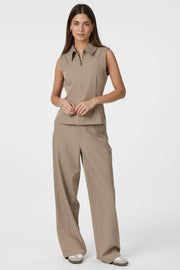 Emmett Structure Pants | Dark Taupe | Bukser fra Neo Noir