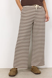 Tini Stripe Wide Pants | Brun | Bukser fra Statebird