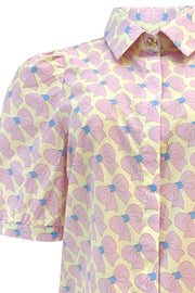 Flora Ss Blouse | Cute Bow Rose | Bluse fra Liberté