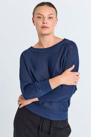 Betty Pullover 207185 | Patriot Blue | Strik fra Freequent