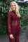 Lacy Ls Shirt | Bordeaux Lace | Skjorte fra Liberté