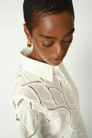 Nolin Caminno Shirt | Ecru | Skjorte fra Mos Mosh
