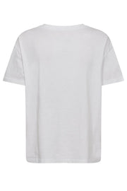 Sharma O-SS Tee | White | T-Shirt fra Mos Mosh