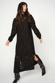 Lusille Ylette Dress | Black | Kjole fra Mos Mosh