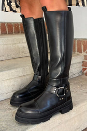 Follow And Rock Long Boot | Sort | Støvler fra Copenhagen Shoes