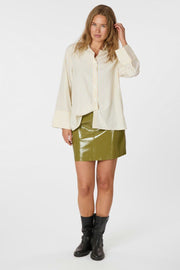 Dita Stripes Shirt | Light Yellow | Skjorte fra Neo Noir