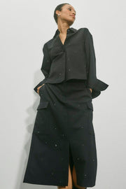 Rie Geri Shirt | Black | Skjorte fra Mos Mosh