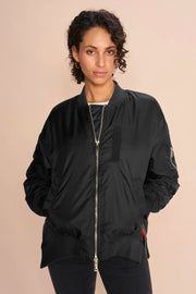 Ruby Bomber Jacket | Black | Jakke fra Mos Mosh