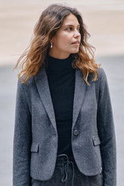 Bouch Rollneck Knit | Black | Strik fra Mos Mosh
