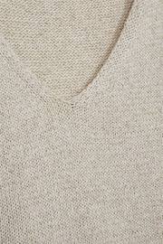 Grscaliva Top 206252 | Moonbeam Melange | Tanktop fra Freequent