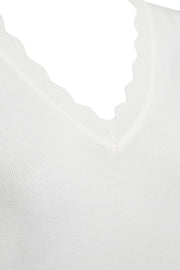 Katie Pullover 206463 | Star Off-White | Strik fra Freequent