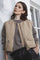 Elba Balloon Vest 30290 | Walnut | Jakke fra Co'couture