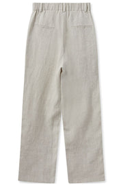 Adlana Linen Pant | Cement | Bukser fra Mos mosh