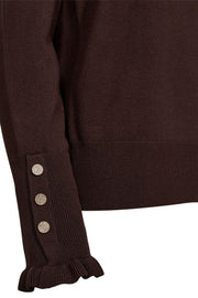 Katie Pullover 205095 | Coffee Bean | Strik fra Freequent