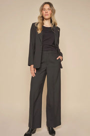 Leya Miley Pant Long | Black | Bukser fra Mos Mosh