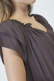 Sunrise Crop Dress | Mocca | Kjole fra Co'couture
