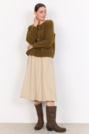 Ada Teddy Jacket | Army | Jakke fra French Laundry