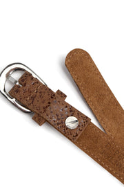 Belts 16130 | Camel Snake | Bælte fra Depeche