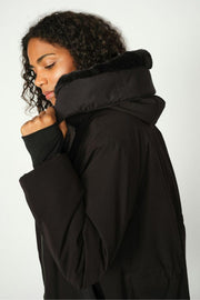 Lissa Bora Coat | Black | Jakke fra Mos Mosh