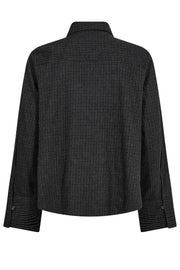 Ayen Check Shirt | Phantom | Skjorte fra Mos Mosh