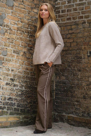 Gabby Pants 2841 | Brown | Pants fra Prepair