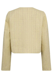 Yara Boucle Jacket 30356 | Pastel Yellow | Jakke fra Co'couture
