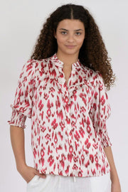 Diana Vibrant Blouse | Pink | Bluse fra Neo Noir