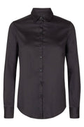Martina Shirt | Black | Skjorte fra Mos Mosh