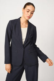 Phoebe Miley Blazer  | Salute Navy | Blazer fra Mos Mosh