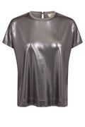 Nivola O-neck Metallic Tee | Mockingbird | T-shirt fra Mos Mosh – nedsat