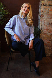 Frede Wide Pants | Navy | Bukser fra Liberté