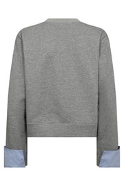 Daniella Cuff Sweat | Sweatshirt fra Co'couture