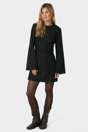 Jumari Denim Dress | Black | Kjole fra Neo Noir
