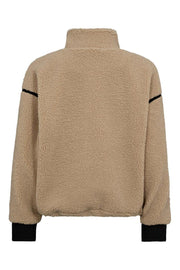 Madin Fleece Anorak 30341 | Sand | Jakke fra Co'couture