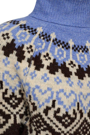Merla Pullover 206759 | Coffee Bean Ml W Wedgewood Ml | Strik fra Freequent