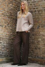 Carin Pants 2801 | Brown | Pants fra Prepair