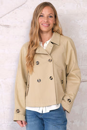 Roberta Jacket 2685 | Sand | Jakke fra Prepair