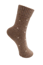 Metus Wool Sock | Camel | Sokker fra Black Colour