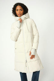 Ollie Terma Long Coat | Glacier Gray | Jakke fra Mos Mosh