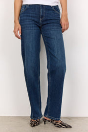 Molly Jeans | Dark Blue Denim | Jeans fra French Laundry