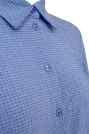 Shine Shirt 206829 | Wedgewood Melange | Shirt fra Freequent
