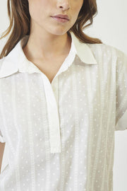 Maddie Top 35817 | White | Top fra Co'couture