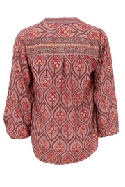 Luna Bluse | Pudertulpe | Bluse von Black Colour
