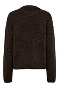 Fro Heart Pullover | Schokoladen-Elfenbein-Herz | Strickmode von Liberté