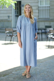 Martha Dress 3/4 2743A | Light blue | Kjole fra Prepair
