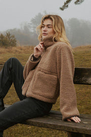 Effa Teddy Jacket | Taupe | Jakke fra Neo Noir