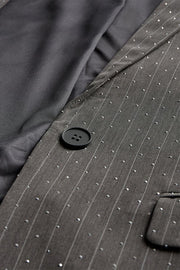 Widy Jacket 207417 | Dark Grey Mel W Star Off-White | Jakke fra Freequent